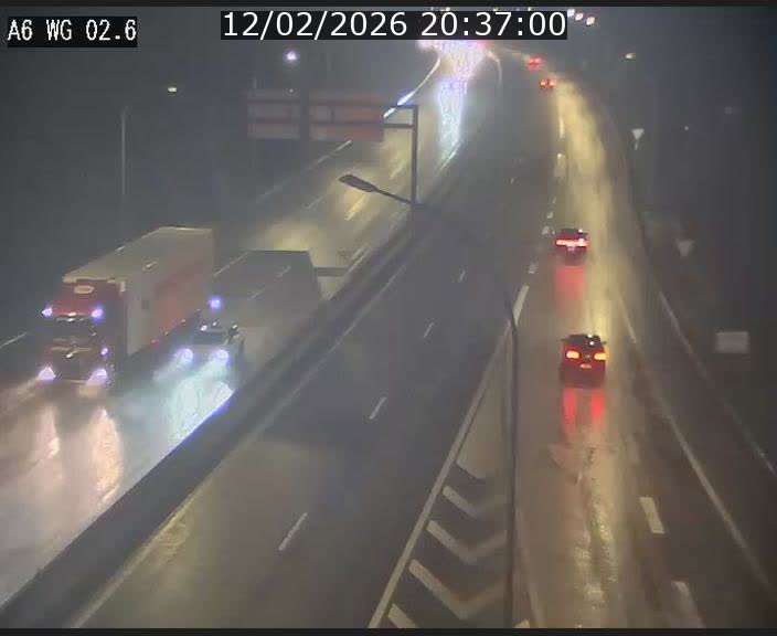 <h2>Traffic live webcam Luxembourg Croix de Cessange - A6 - BK 2.6 - direction France/Allemagne</h2>