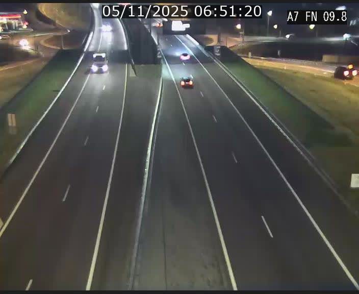 <h2>Caméra trafic Luxembourg - A7, Tunnel Gousselerbierg, sortie sud, direction rond-point Lorentzweiler (BK 9.9)</h2>