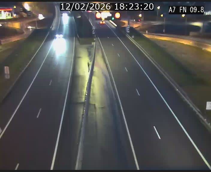 <h2>Caméra trafic Luxembourg - A7, Tunnel Gousselerbierg, sortie sud, direction rond-point Lorentzweiler (BK 9.9)</h2>