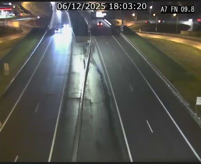 <h2>Caméra trafic Luxembourg - A7, Tunnel Gousselerbierg, sortie sud, direction rond-point Lorentzweiler (BK 9.9)</h2>
