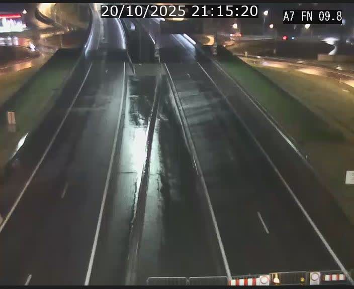 Caméra trafic Luxembourg - A7, Tunnel Gousselerbierg, sortie sud, direction rond-point Lorentzweiler (BK 9.9)