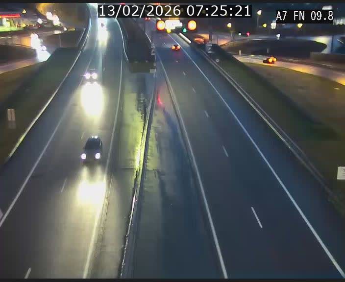 <h2>Caméra trafic Luxembourg - A7, Tunnel Gousselerbierg, sortie sud, direction rond-point Lorentzweiler (BK 9.9)</h2>