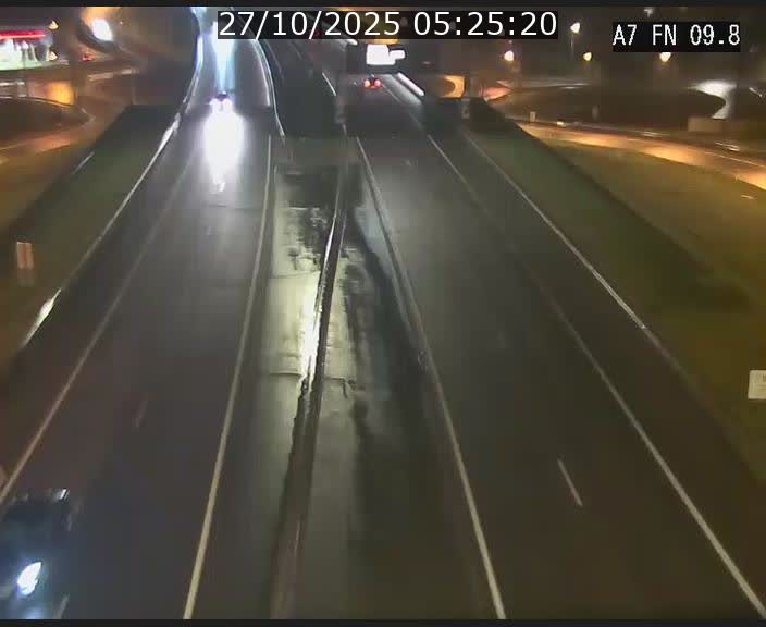 <h2>Caméra trafic Luxembourg - A7, Tunnel Gousselerbierg, sortie sud, direction rond-point Lorentzweiler (BK 9.9)</h2>