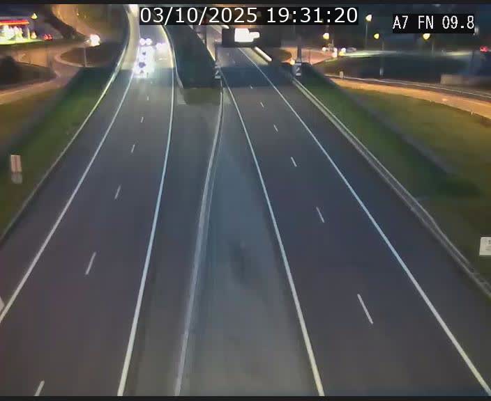 <h2>Caméra trafic Luxembourg - A7, Tunnel Gousselerbierg, sortie sud, direction rond-point Lorentzweiler (BK 9.9)</h2>