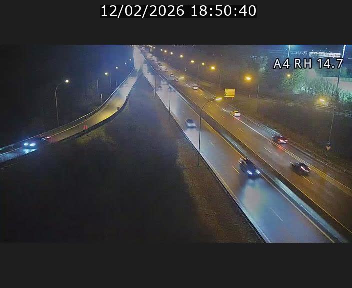 <h2>Traffic live webcam Luxembourg Jonction Lankelz - A4 - BK 14.7 - direction Luxembourg</h2>