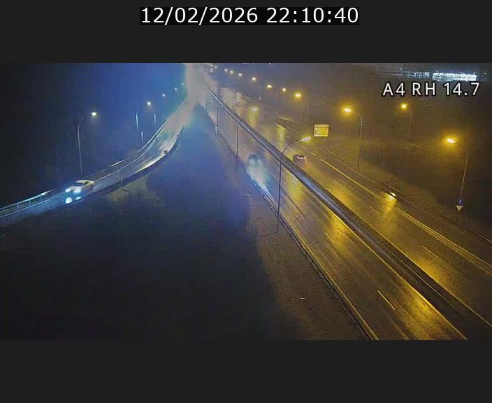 <h2>Traffic live webcam Luxembourg Jonction Lankelz - A4 - BK 14.7 - direction Luxembourg</h2>