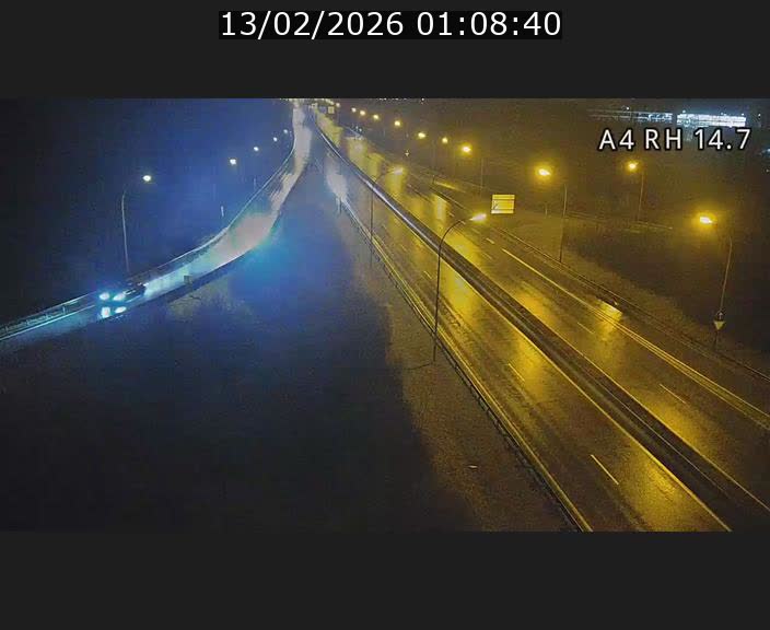 <h2>Traffic live webcam Luxembourg Jonction Lankelz - A4 - BK 14.7 - direction Luxembourg</h2>