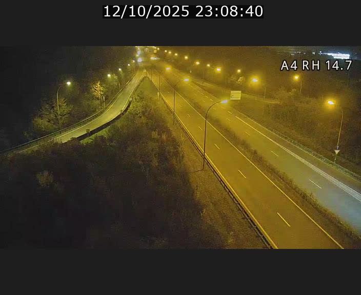 <h2>Traffic live webcam Luxembourg Jonction Lankelz - A4 - BK 14.7 - direction Luxembourg</h2>