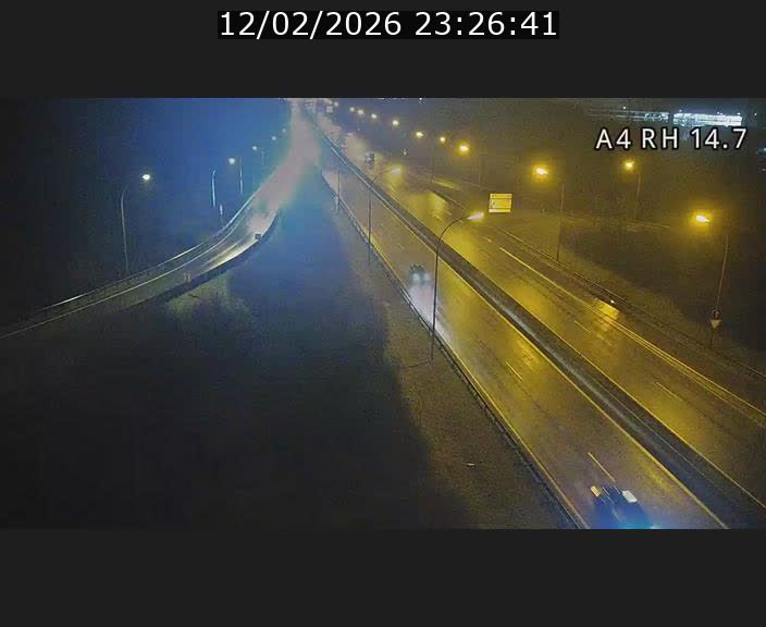 <h2>Traffic live webcam Luxembourg Jonction Lankelz - A4 - BK 14.7 - direction Luxembourg</h2>