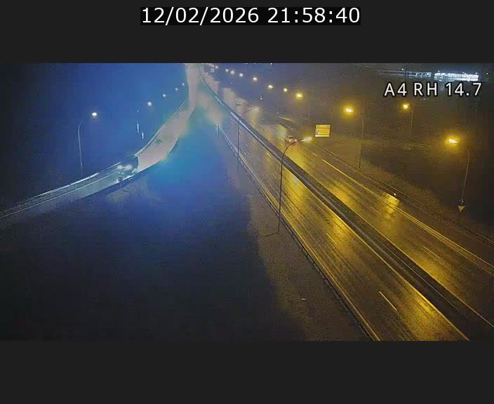 <h2>Traffic live webcam Luxembourg Jonction Lankelz - A4 - BK 14.7 - direction Luxembourg</h2>