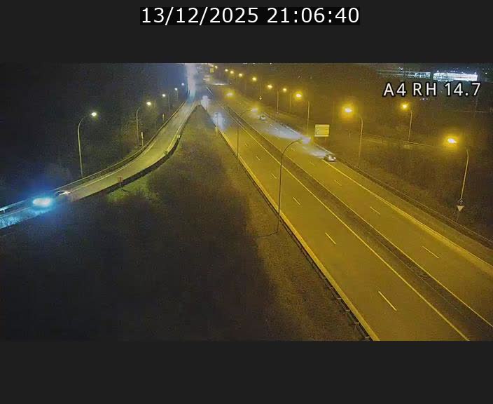 <h2>Traffic live webcam Luxembourg Jonction Lankelz - A4 - BK 14.7 - direction Luxembourg</h2>