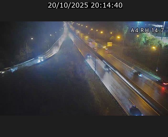 <h2>Traffic live webcam Luxembourg Jonction Lankelz - A4 - BK 14.7 - direction Luxembourg</h2>
