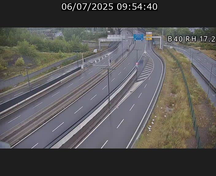<h2>Webcam sur le contournement d'Esch Belval à hauteur de la sortie Université de Luxembourg. Vue orientée vers Luxembourg</h2>