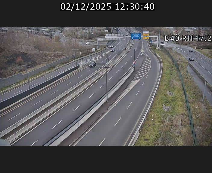 <h2>Webcam sur le contournement d'Esch Belval à hauteur de la sortie Université de Luxembourg. Vue orientée vers Luxembourg</h2>