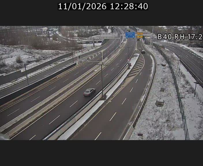 <h2>Webcam sur le contournement d'Esch Belval à hauteur de la sortie Université de Luxembourg. Vue orientée vers Luxembourg</h2>