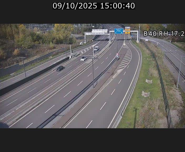 <h2>Webcam sur le contournement d'Esch Belval à hauteur de la sortie Université de Luxembourg. Vue orientée vers Luxembourg</h2>