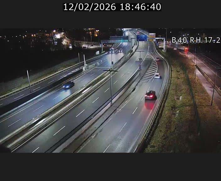 <h2>Webcam sur le contournement d'Esch Belval à hauteur de la sortie Université de Luxembourg. Vue orientée vers Luxembourg</h2>