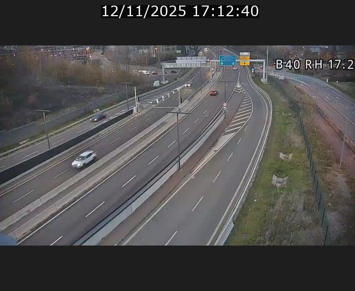 <h2>Webcam sur le contournement d'Esch Belval à hauteur de la sortie Université de Luxembourg. Vue orientée vers Luxembourg</h2>