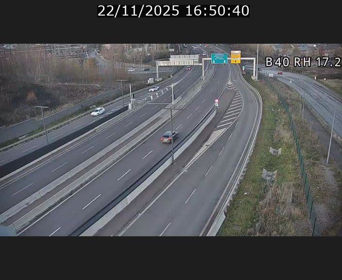 <h2>Webcam sur le contournement d'Esch Belval à hauteur de la sortie Université de Luxembourg. Vue orientée vers Luxembourg</h2>