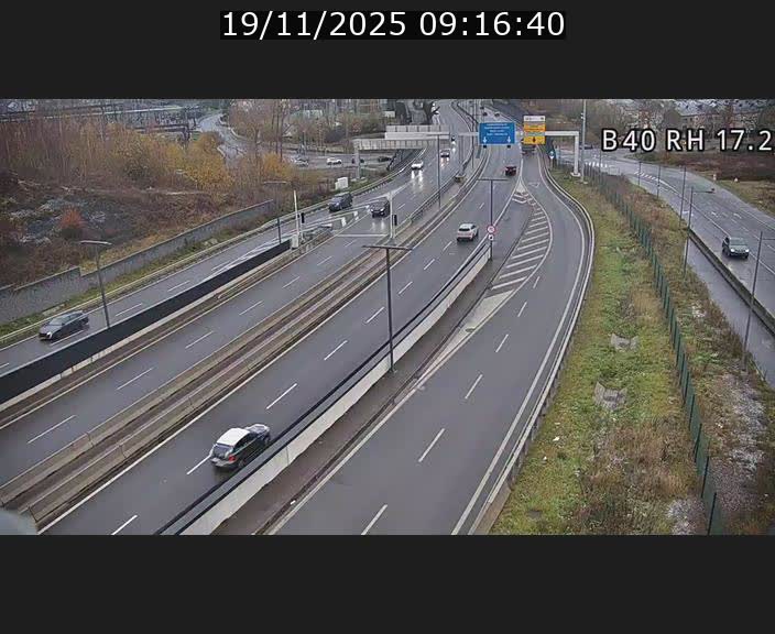 <h2>Webcam sur le contournement d'Esch Belval à hauteur de la sortie Université de Luxembourg. Vue orientée vers Luxembourg</h2>
