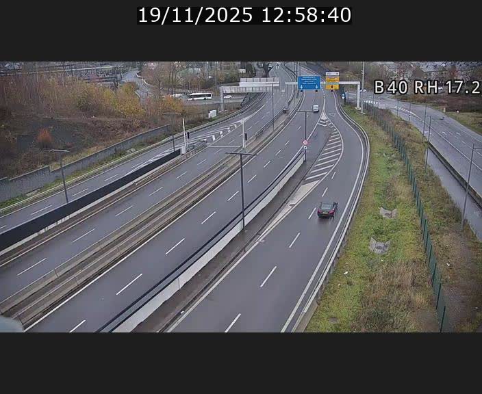 <h2>Webcam sur le contournement d'Esch Belval à hauteur de la sortie Université de Luxembourg. Vue orientée vers Luxembourg</h2>