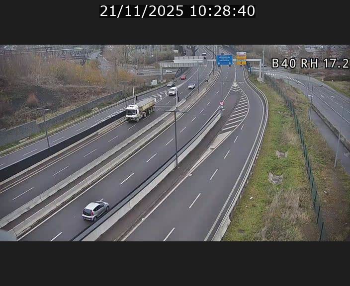 <h2>Webcam sur le contournement d'Esch Belval à hauteur de la sortie Université de Luxembourg. Vue orientée vers Luxembourg</h2>
