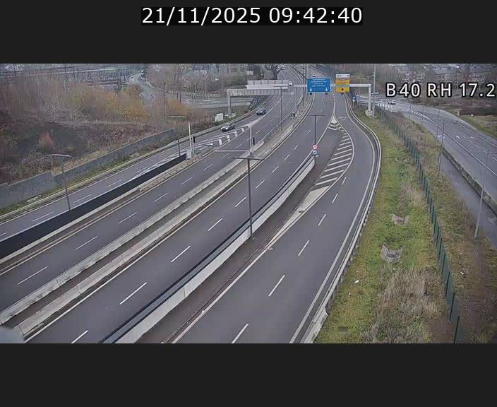 <h2>Webcam sur le contournement d'Esch Belval à hauteur de la sortie Université de Luxembourg. Vue orientée vers Luxembourg</h2>