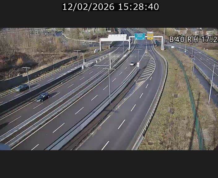 <h2>Webcam sur le contournement d'Esch Belval à hauteur de la sortie Université de Luxembourg. Vue orientée vers Luxembourg</h2>