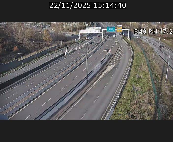 <h2>Webcam sur le contournement d'Esch Belval à hauteur de la sortie Université de Luxembourg. Vue orientée vers Luxembourg</h2>