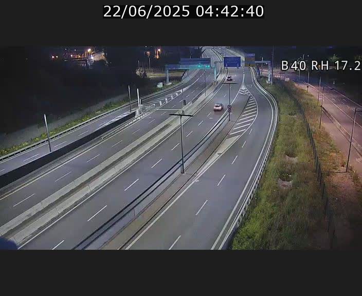<h2>Webcam sur le contournement d'Esch Belval à hauteur de la sortie Université de Luxembourg. Vue orientée vers Luxembourg</h2>