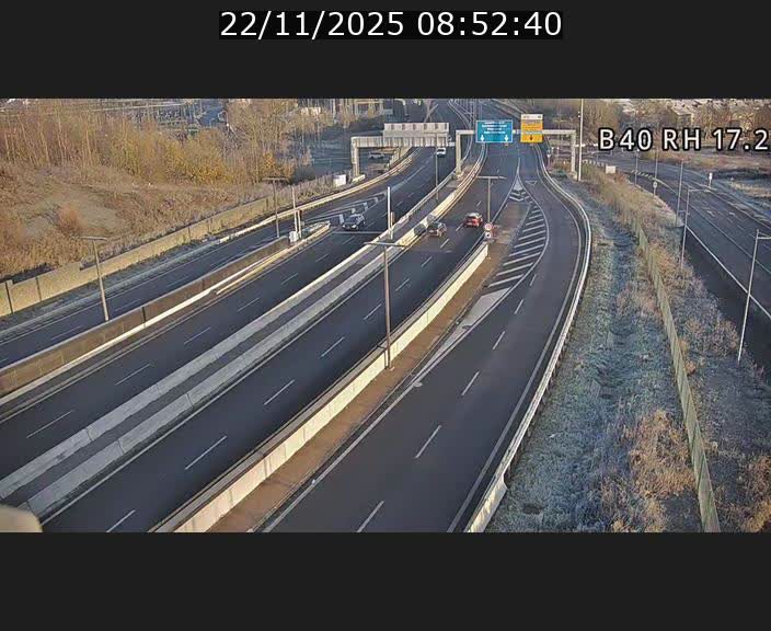 <h2>Webcam sur le contournement d'Esch Belval à hauteur de la sortie Université de Luxembourg. Vue orientée vers Luxembourg</h2>