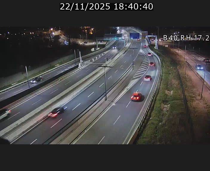 <h2>Webcam sur le contournement d'Esch Belval à hauteur de la sortie Université de Luxembourg. Vue orientée vers Luxembourg</h2>