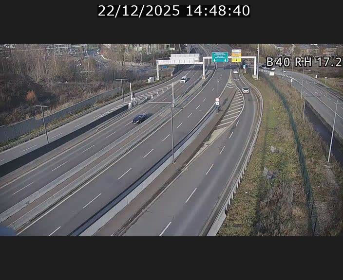 <h2>Webcam sur le contournement d'Esch Belval à hauteur de la sortie Université de Luxembourg. Vue orientée vers Luxembourg</h2>