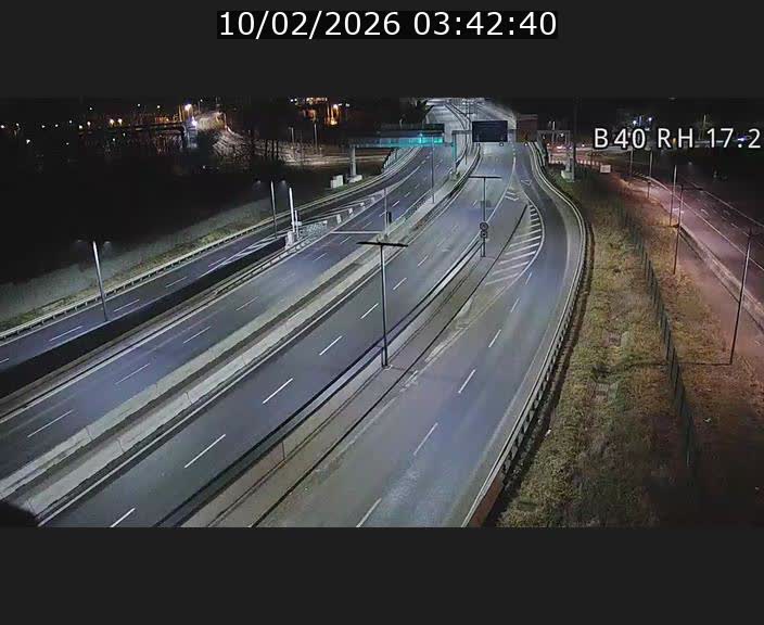 <h2>Webcam sur le contournement d'Esch Belval à hauteur de la sortie Université de Luxembourg. Vue orientée vers Luxembourg</h2>