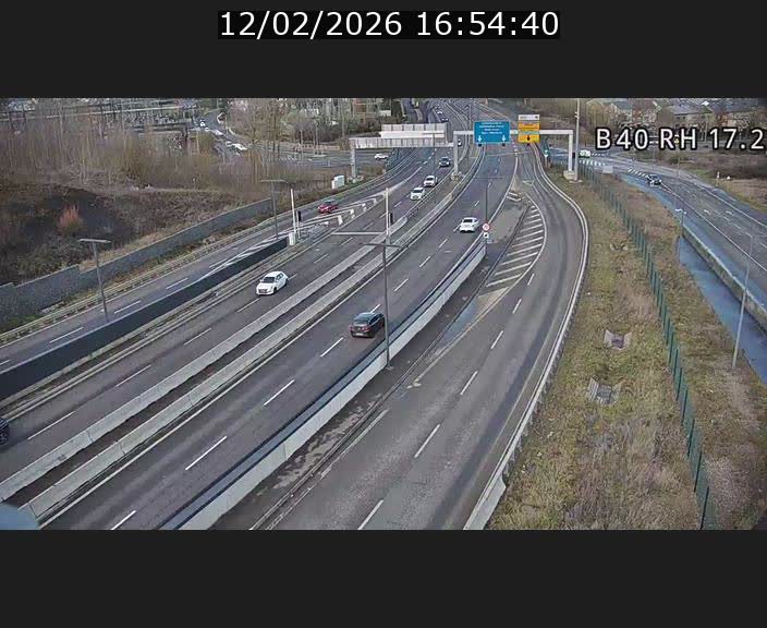 <h2>Webcam sur le contournement d'Esch Belval à hauteur de la sortie Université de Luxembourg. Vue orientée vers Luxembourg</h2>