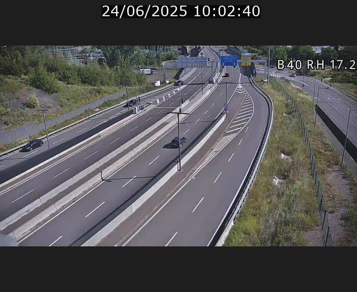 <h2>Webcam sur le contournement d'Esch Belval à hauteur de la sortie Université de Luxembourg. Vue orientée vers Luxembourg</h2>
