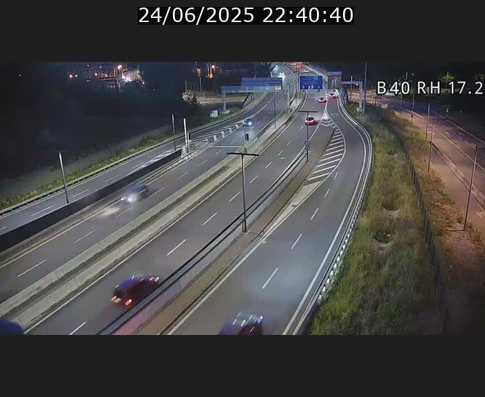 <h2>Webcam sur le contournement d'Esch Belval à hauteur de la sortie Université de Luxembourg. Vue orientée vers Luxembourg</h2>