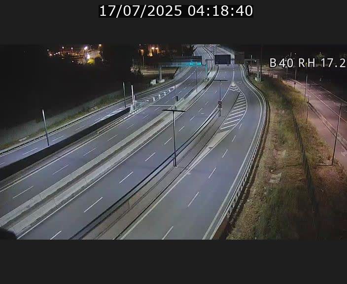 <h2>Webcam sur le contournement d'Esch Belval à hauteur de la sortie Université de Luxembourg. Vue orientée vers Luxembourg</h2>