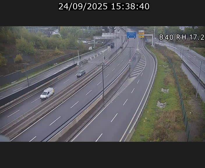 <h2>Webcam sur le contournement d'Esch Belval à hauteur de la sortie Université de Luxembourg. Vue orientée vers Luxembourg</h2>