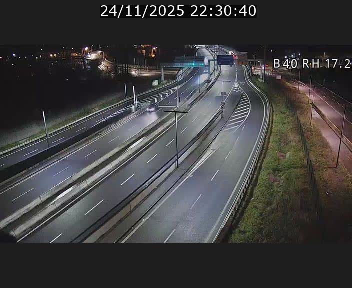 <h2>Webcam sur le contournement d'Esch Belval à hauteur de la sortie Université de Luxembourg. Vue orientée vers Luxembourg</h2>