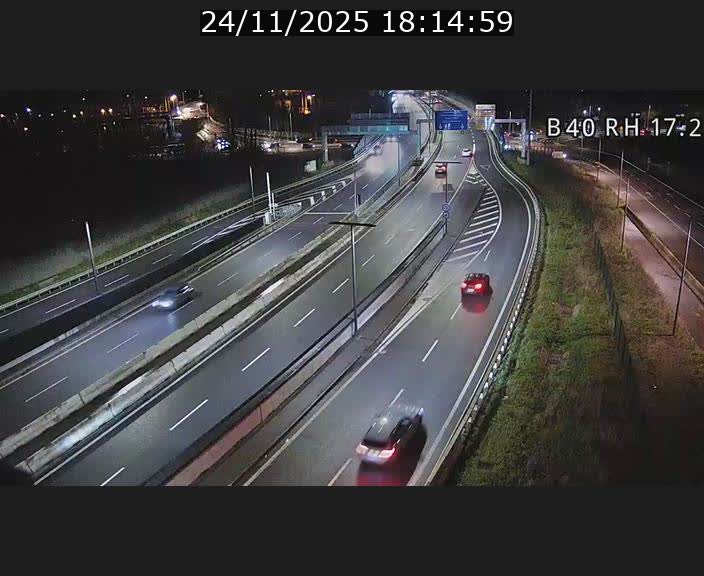 <h2>Webcam sur le contournement d'Esch Belval à hauteur de la sortie Université de Luxembourg. Vue orientée vers Luxembourg</h2>