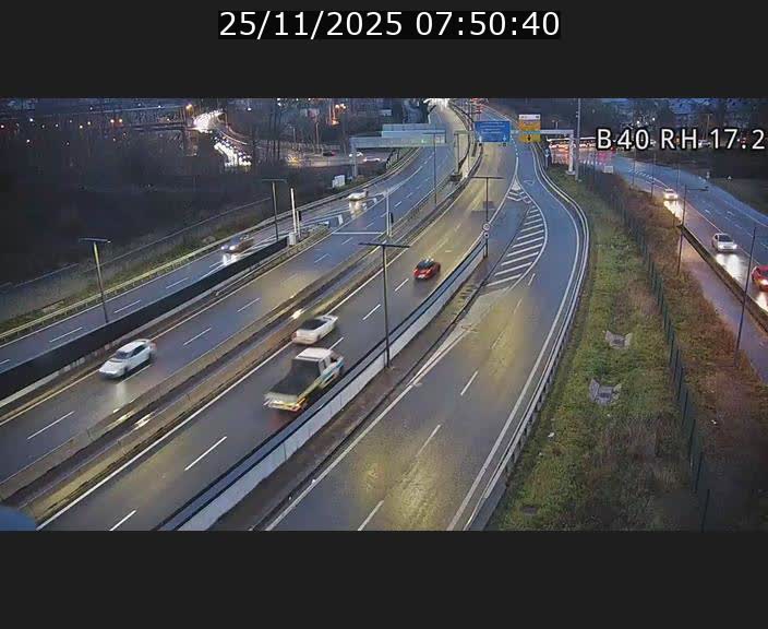 <h2>Webcam sur le contournement d'Esch Belval à hauteur de la sortie Université de Luxembourg. Vue orientée vers Luxembourg</h2>