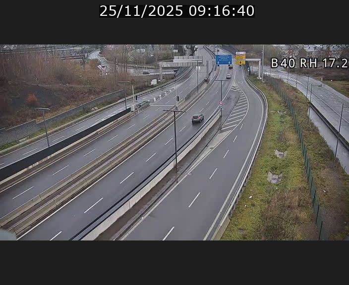 <h2>Webcam sur le contournement d'Esch Belval à hauteur de la sortie Université de Luxembourg. Vue orientée vers Luxembourg</h2>