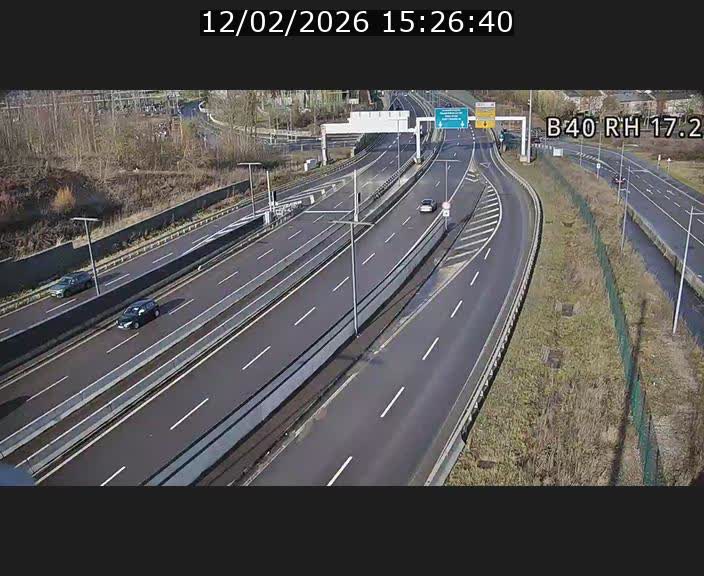 <h2>Webcam sur le contournement d'Esch Belval à hauteur de la sortie Université de Luxembourg. Vue orientée vers Luxembourg</h2>