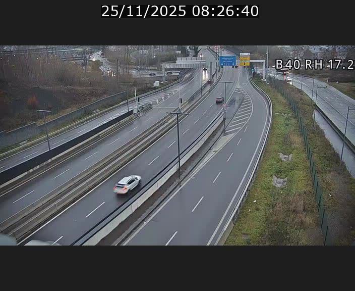 <h2>Webcam sur le contournement d'Esch Belval à hauteur de la sortie Université de Luxembourg. Vue orientée vers Luxembourg</h2>