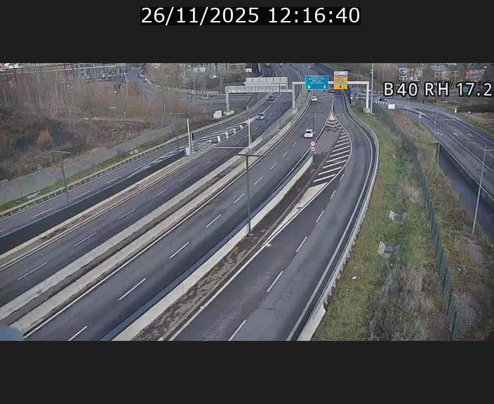 <h2>Webcam sur le contournement d'Esch Belval à hauteur de la sortie Université de Luxembourg. Vue orientée vers Luxembourg</h2>