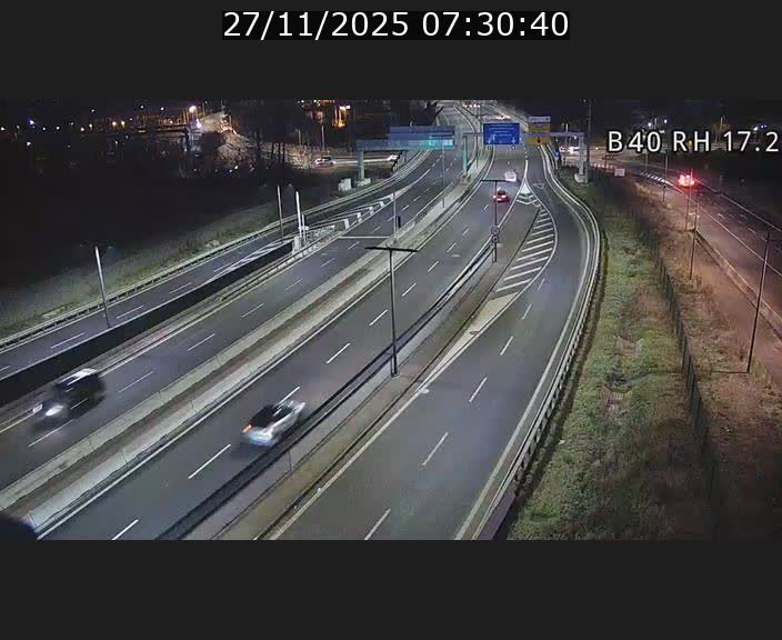<h2>Webcam sur le contournement d'Esch Belval à hauteur de la sortie Université de Luxembourg. Vue orientée vers Luxembourg</h2>