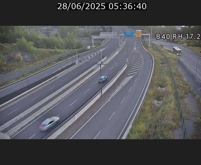 <h2>Webcam sur le contournement d'Esch Belval à hauteur de la sortie Université de Luxembourg. Vue orientée vers Luxembourg</h2>