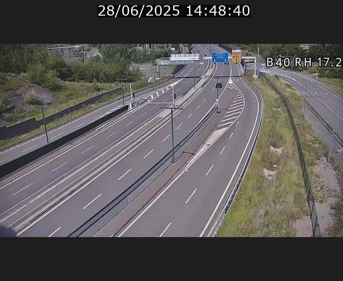 <h2>Webcam sur le contournement d'Esch Belval à hauteur de la sortie Université de Luxembourg. Vue orientée vers Luxembourg</h2>