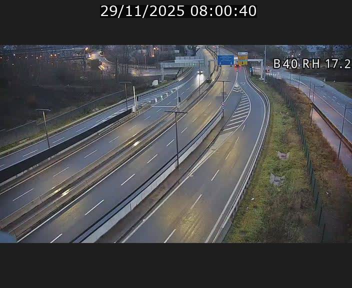 <h2>Webcam sur le contournement d'Esch Belval à hauteur de la sortie Université de Luxembourg. Vue orientée vers Luxembourg</h2>